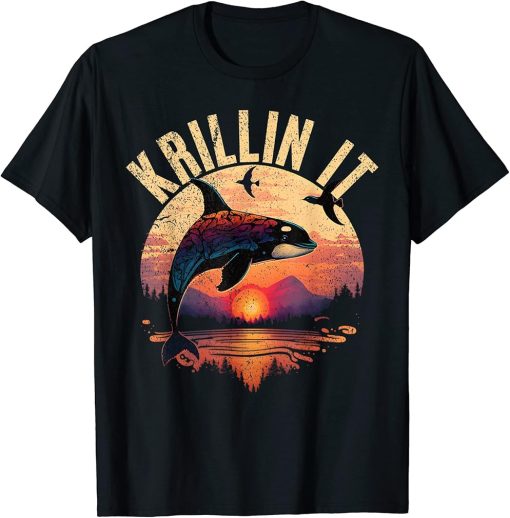 Whales Watch Dolphin Pottwhal Funny Saying Orca Whale T-Shirt